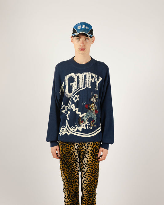 Iceberg Disney knit with embroidered Goofy